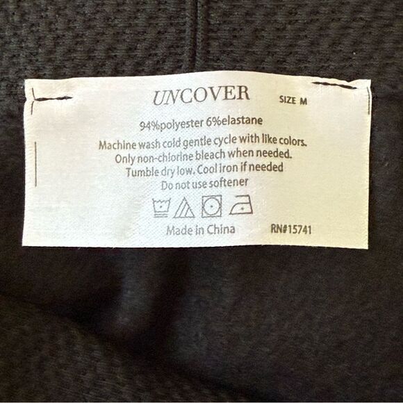 New With Tags UNCOVER Black Everyday Smoothing Legging Size: Medium - Picture 4 of 6